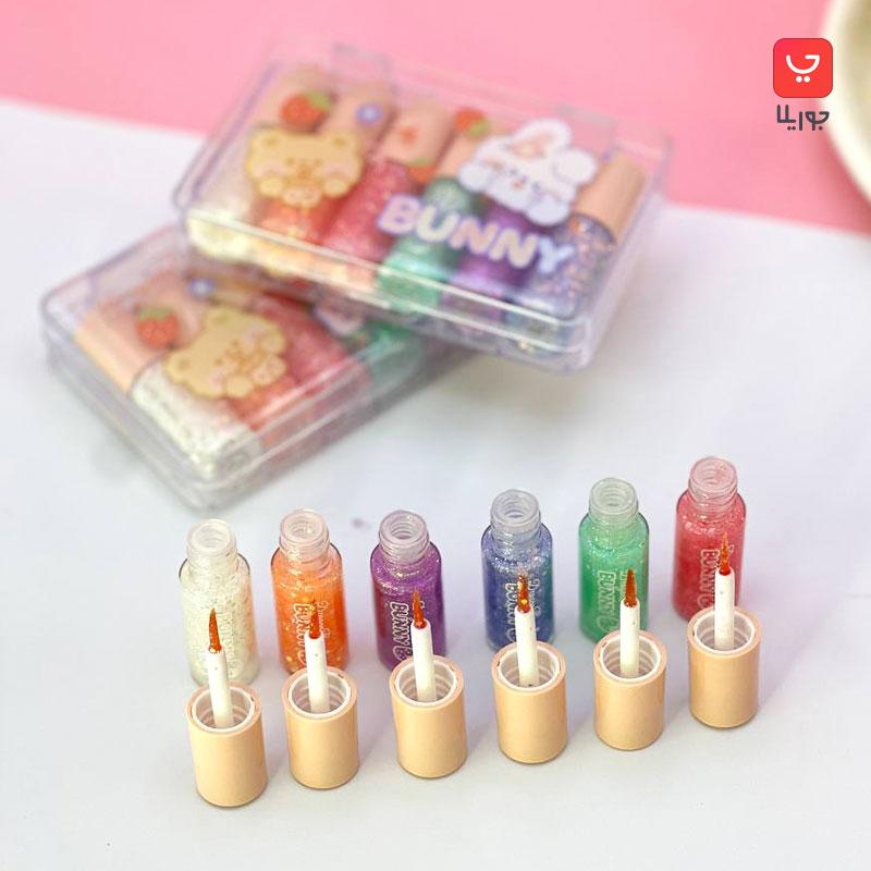 سایه چشم مایع دراگون رانی Dragon Ranee مدل گلیتری پک 6 عددی